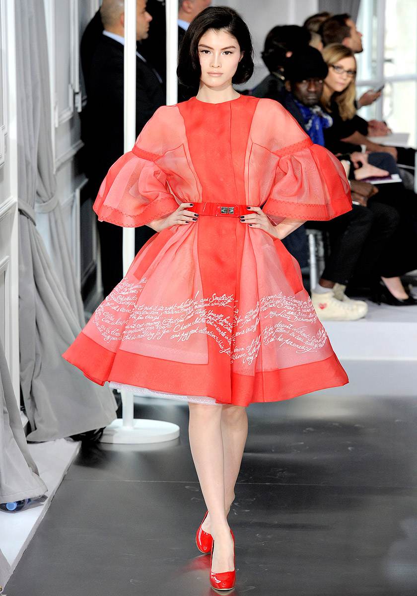 Christian Dior spring 2012 couture