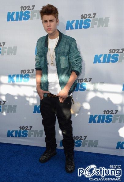 Justin Bieber at Wango Tango 2012
