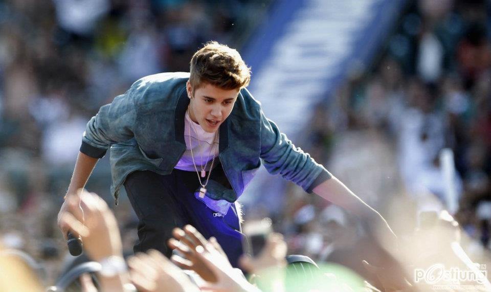 Justin Bieber at Wango Tango 2012
