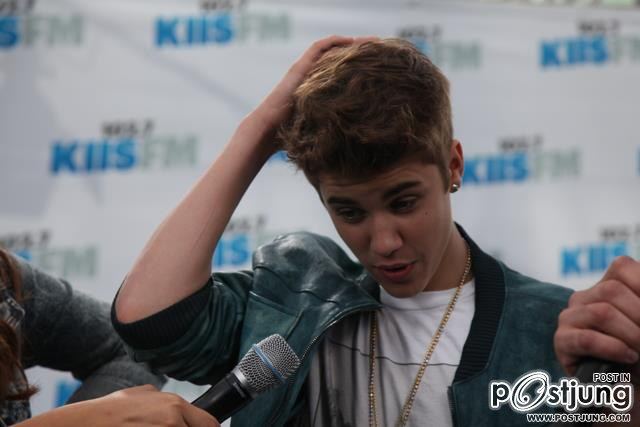 Justin Bieber at Wango Tango 2012