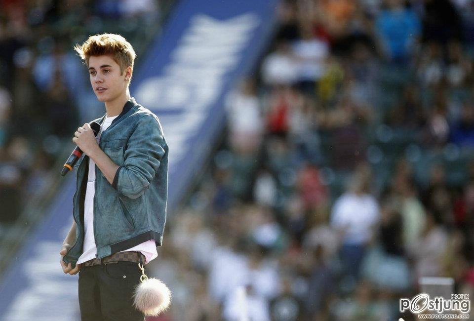 Justin Bieber at Wango Tango 2012