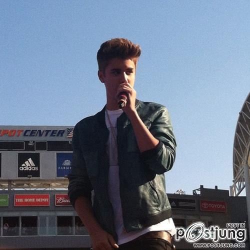Justin Bieber at Wango Tango 2012