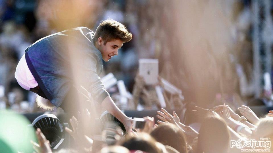 Justin Bieber at Wango Tango 2012