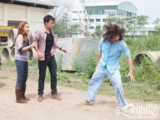 ขวัญ อุษามณี ณ กองละครเกิดเป็นหงส์ (ก่อนออนแอร์จันทร์นี้)