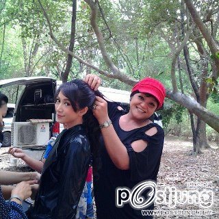 เบื้องหลังกองถ่ายป่านางเสือ2 ยุ้ย จีรนันท์สวยเริ่ดเท่มาก