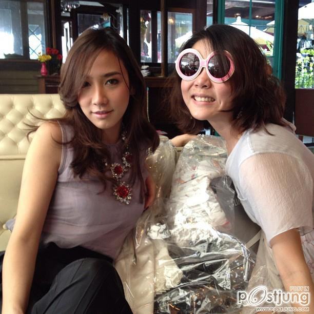 "อั้ม พัชราภา"@ Prada !!