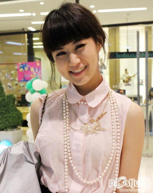 ลักยิ้มสาวคนไหนละสายใจคุณมากที่สุด