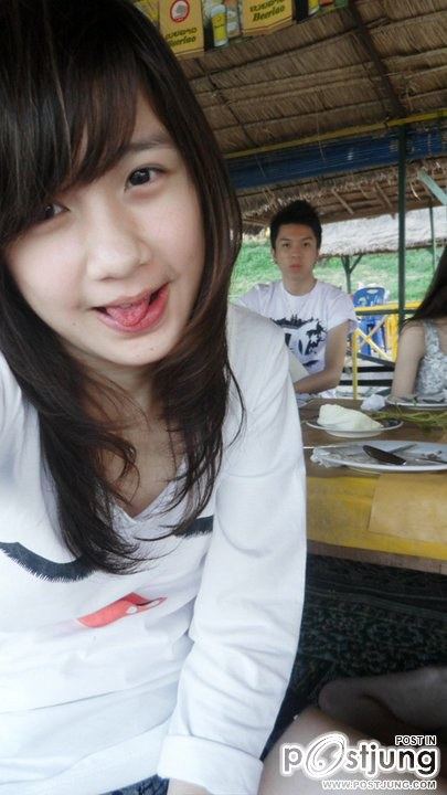 จีจี้ เบเบี้ แอปเปิ้ล สามสาวลาว น่ารักดีค่ะ