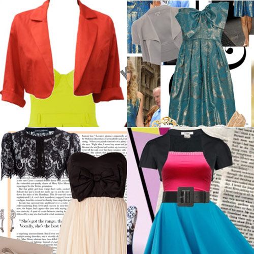 แฟชั่น Bolero เสื้อคลุมตัวสั้น แสนเข้ากันกับชุดเดรส