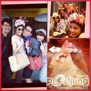 <pixx> มินต์ + มาร์กี้ ที่เกาหลี (ร่วมงานวันเกิดแหวนแหวน)