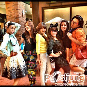 <pixx> มินต์ + มาร์กี้ ที่เกาหลี (ร่วมงานวันเกิดแหวนแหวน)