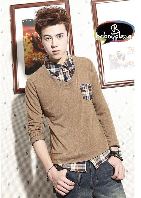 หนุ่มตี๋หล่อน่ารักกับเสื้อเท่เก๋