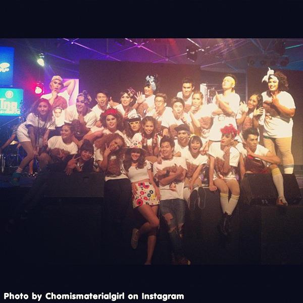 ชมพู่ อารยา ใน Instagram 26/05/12 คอนเสิร์ตพี่ตุ๊กกี้ @BCC Hall