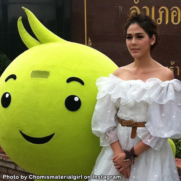 ชมพู่ อารยา ใน @Chomismaterialgirl : Thx to ma ayudaya fans!!! &hearts;