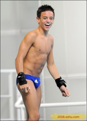 คนรักนักกระโดดน้ำ Tom Daley