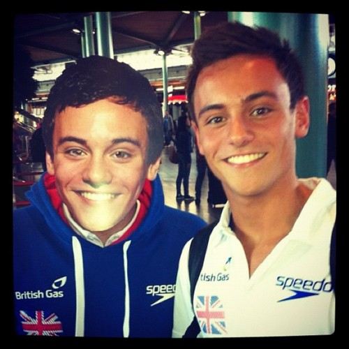 คนรักนักกระโดดน้ำ Tom Daley