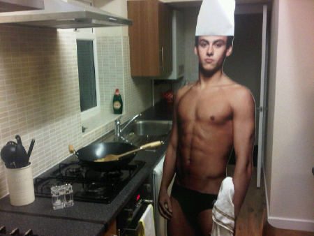 คนรักนักกระโดดน้ำ Tom Daley