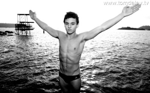 คนรักนักกระโดดน้ำ Tom Daley