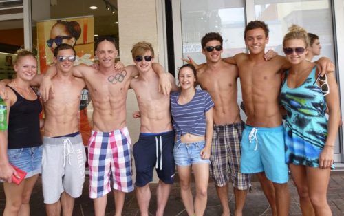 คนรักนักกระโดดน้ำ Tom Daley