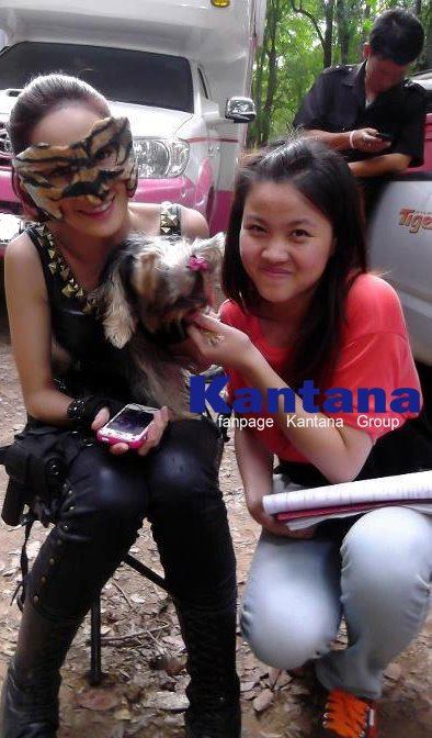 เบื้องหลังกองถ่ายป่านางเสือ2 ยุ้ย จีรนันทื์น่ารักมาก