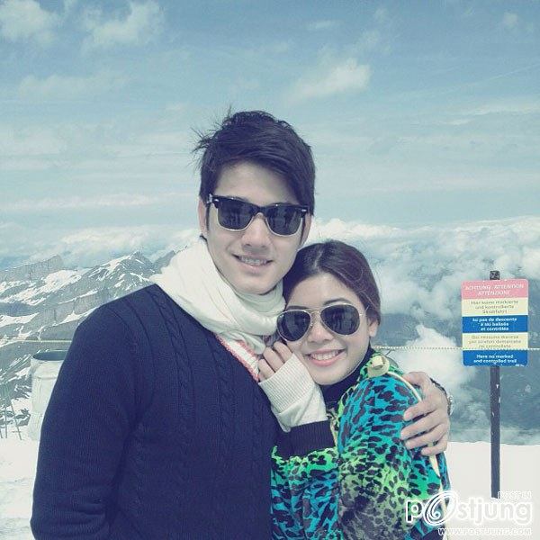 มาริโอ้ ควงแขน กุ๊บกิ๊บ ท่องทริปสุดสวีตในยุโรป