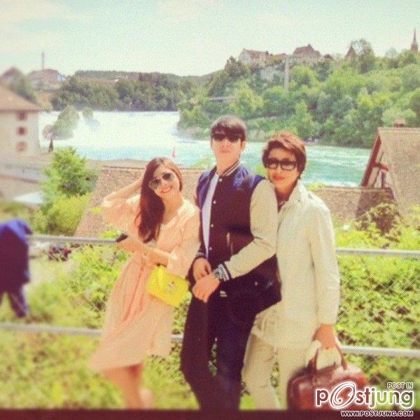 มาริโอ้ ควงแขน กุ๊บกิ๊บ ท่องทริปสุดสวีตในยุโรป