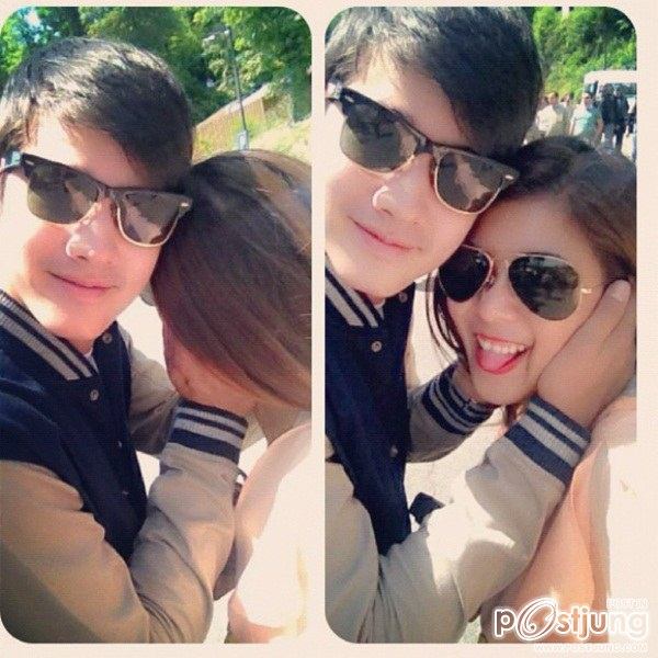 มาริโอ้ ควงแขน กุ๊บกิ๊บ ท่องทริปสุดสวีตในยุโรป