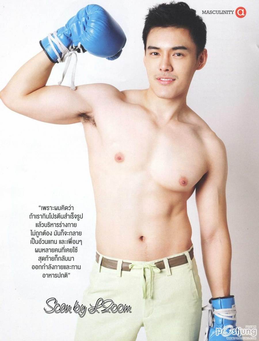 อาร์ต สัจจากาจ กับหุ่นพิฆาตหัวใจเก้ง @ ATTITUDE vol.2 no.16 June 2012