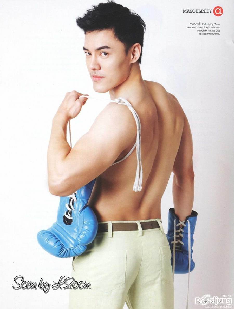 อาร์ต สัจจากาจ กับหุ่นพิฆาตหัวใจเก้ง @ ATTITUDE vol.2 no.16 June 2012