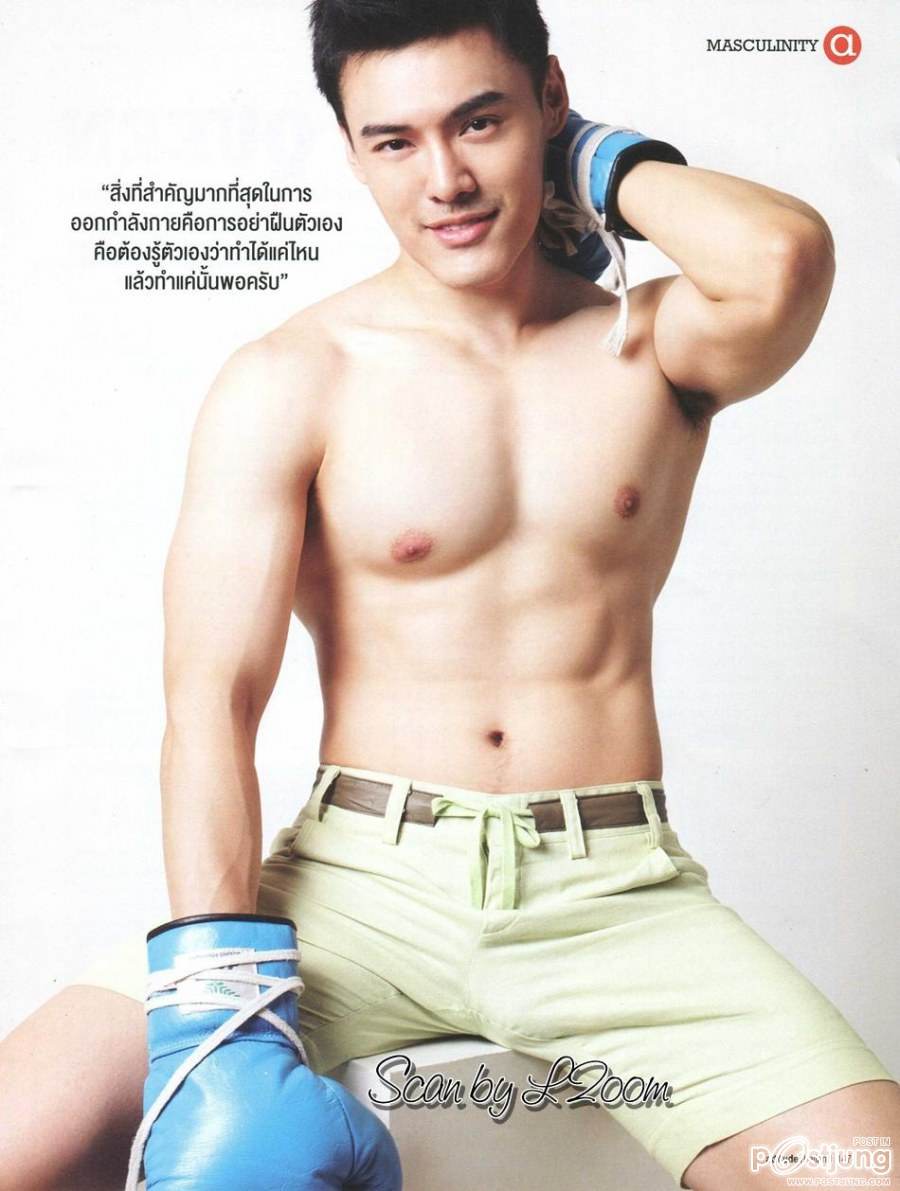 อาร์ต สัจจากาจ กับหุ่นพิฆาตหัวใจเก้ง @ ATTITUDE vol.2 no.16 June 2012