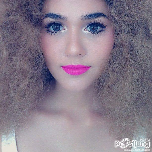 ใบหน้าสวยๆของชมพู่ อารยา