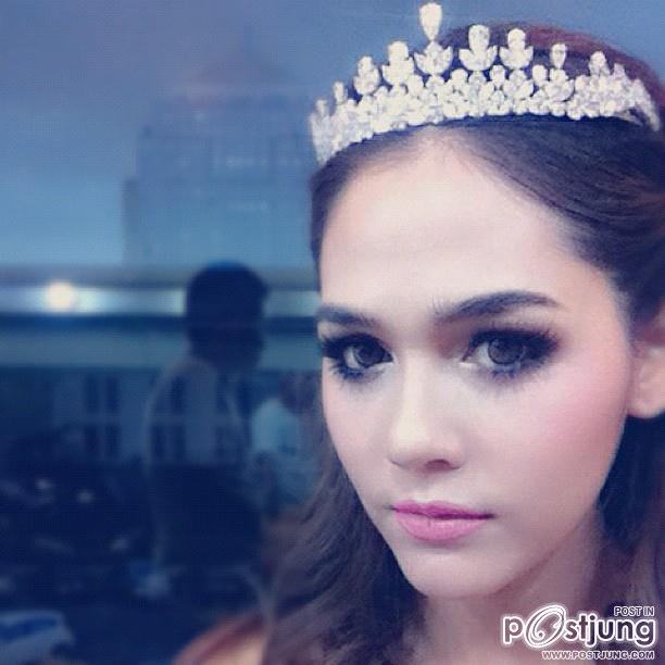 ใบหน้าสวยๆของชมพู่ อารยา