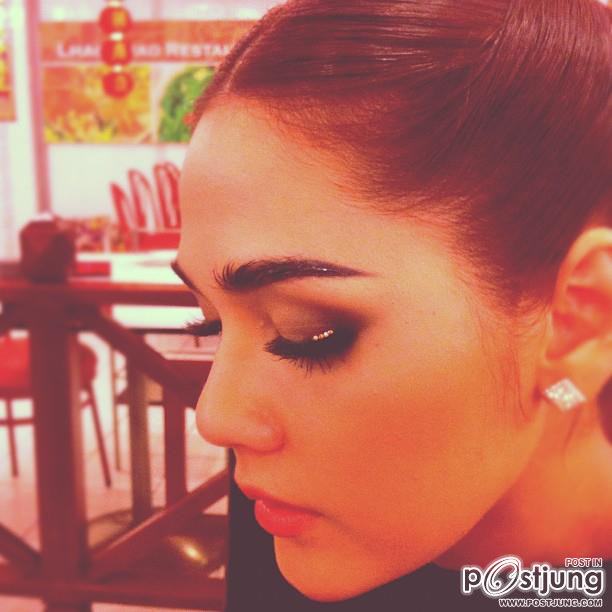 ใบหน้าสวยๆของชมพู่ อารยา
