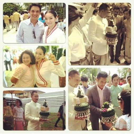 บรรยากาศงานหมั้น"พี่ตั๊ก นภัสกร"-"พี่ป๊อก ปิยธิดา" เรียบง่ายแต่อบอุ่น