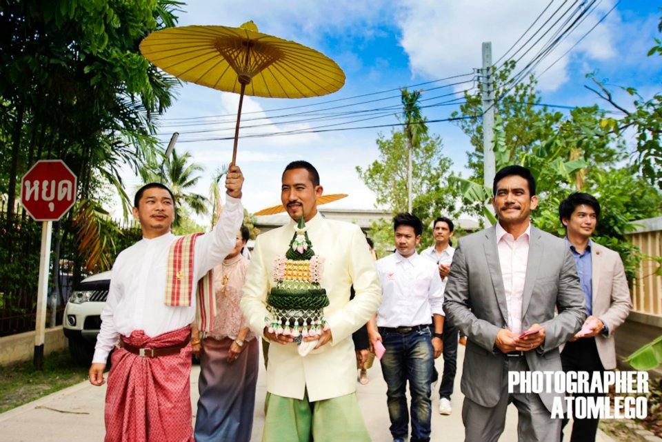 บรรยากาศงานหมั้น"พี่ตั๊ก นภัสกร"-"พี่ป๊อก ปิยธิดา" เรียบง่ายแต่อบอุ่น
