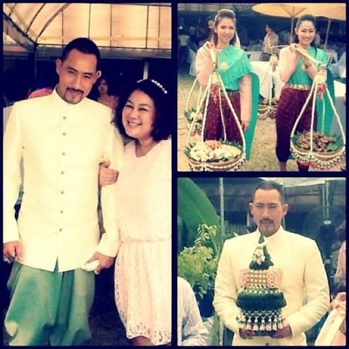 บรรยากาศงานหมั้น"พี่ตั๊ก นภัสกร"-"พี่ป๊อก ปิยธิดา" เรียบง่ายแต่อบอุ่น