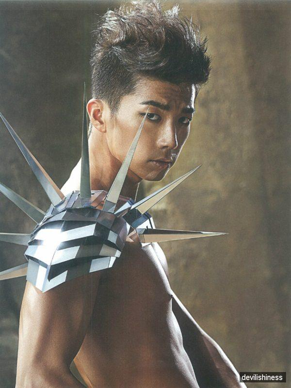 2PM's Wooyoung @ Men's Health Korea July 2012