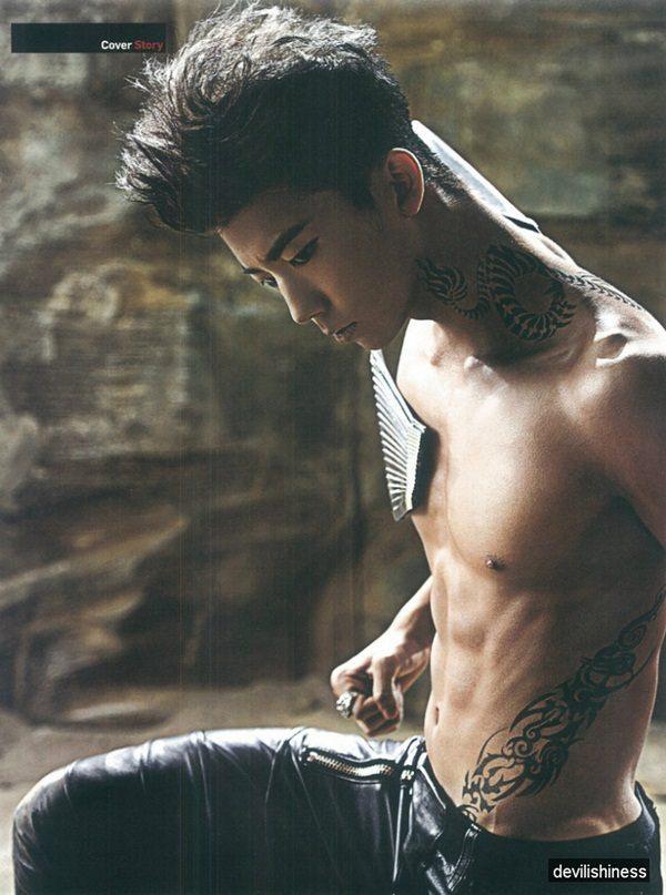 2PM's Wooyoung @ Men's Health Korea July 2012