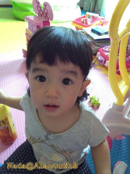 น่ารักเชียว! น้องณดา ลูกแม่กบ กับทรงผมใหม่