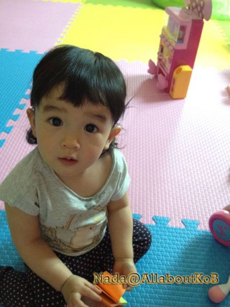 น่ารักเชียว! น้องณดา ลูกแม่กบ กับทรงผมใหม่