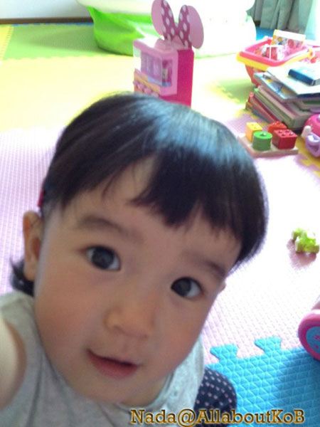 น่ารักเชียว! น้องณดา ลูกแม่กบ กับทรงผมใหม่