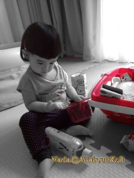 น่ารักเชียว! น้องณดา ลูกแม่กบ กับทรงผมใหม่