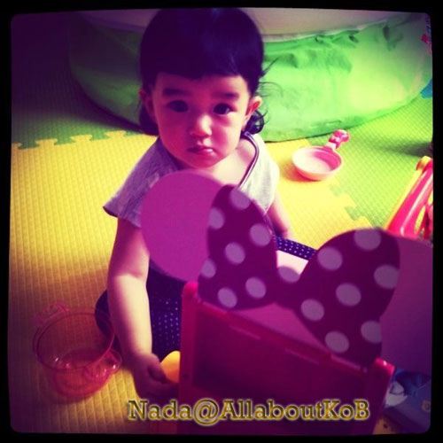 น่ารักเชียว! น้องณดา ลูกแม่กบ กับทรงผมใหม่
