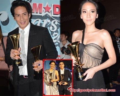 "อั้ม พัชราภา"สวยเริ่ดเจิดจรัส@SIAMDARA STARS AWARDS 2012!