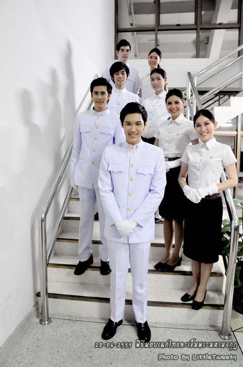 แกงส้ม ผู้แทนอัญเชิญพระมหามงกุฎและฉัตรปริวาร @ KMITL