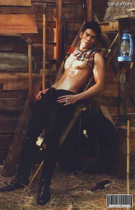CHINA HUNK IN THE BARN