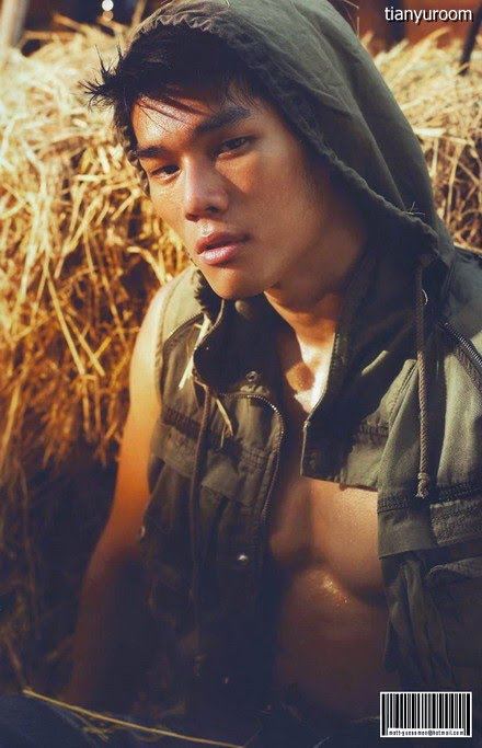 CHINA HUNK IN THE BARN
