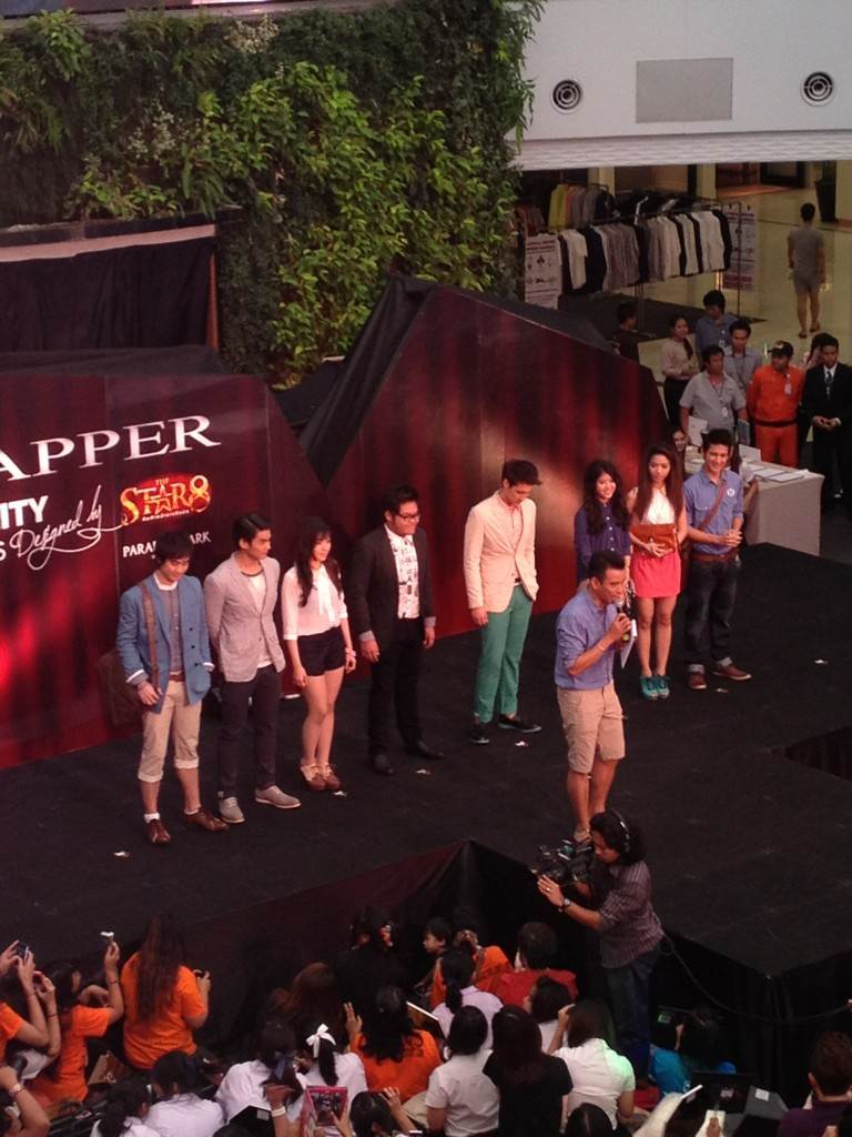 แกงส้ม  Dapper Star คนล่าสุด @ยอดงานประมูลCHARITY T-SHIRTS Paradise park