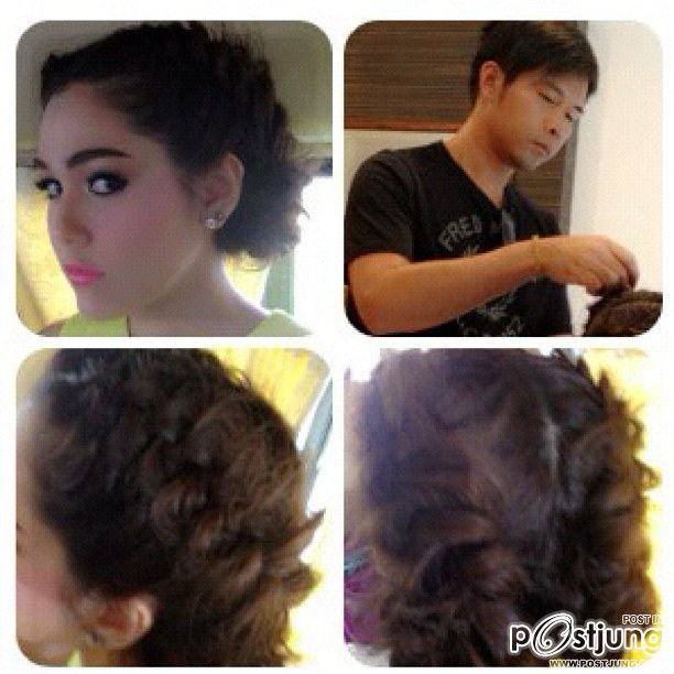 ผมเปียสุดเก๋ของชมพู่