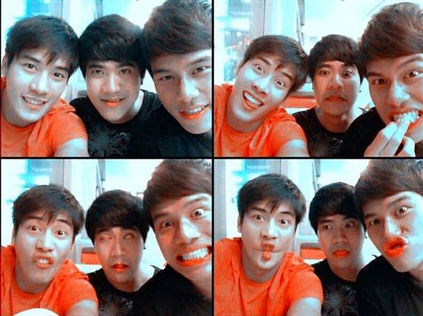 เคน ภูภูมิ อินฯกับเพื่อนๆ